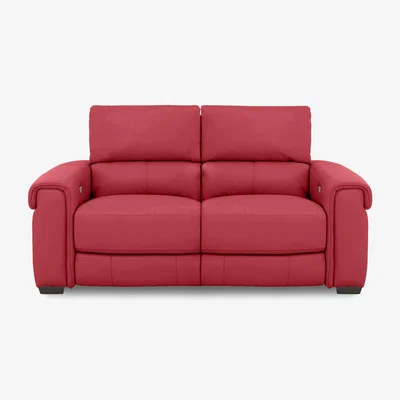 Furniture Village Nixon BV Leather 2 Seater Sofa with Power Recliner