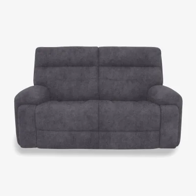Furniture Village Cinemax Fabric 2 Seater Sofa - Nappa Grey