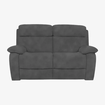 Furniture Village Moreno 2 Seater Fabric Sofa with Power Recliner - Graphite