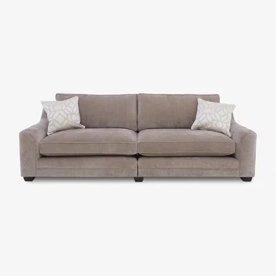 Furniture Village Regency 4 Seater Split Frame Sofa - Aston Latte