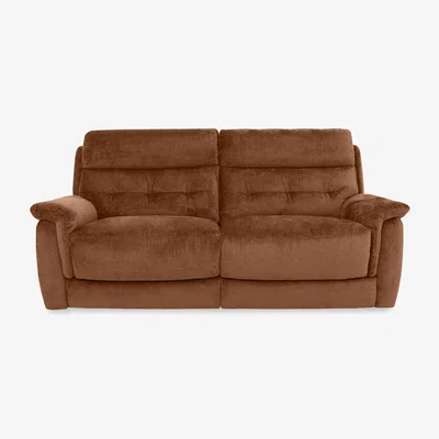 Furniture Village Springer Fabric 3 Seater Sofa with Power Recliner