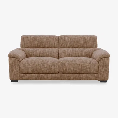 Furniture Village Nova Fabric 3 Seater Sofa - Light Brown