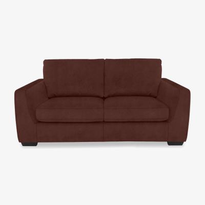 Furniture Village Dinky Fabric 2 Seater Sofa - Manhattan Burnt Sienna