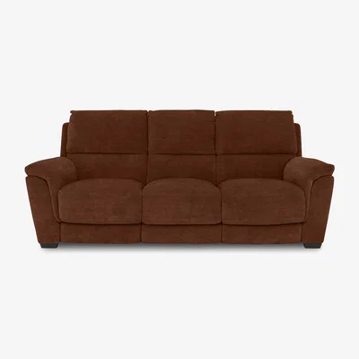 Furniture Village Medio 3 Seater Fabric Sofa - R273 Caramel