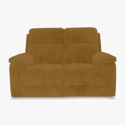 Furniture Village Raven Fabric 2 Seater Sofa - Opulence Saffron