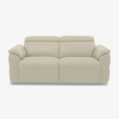 Furniture Village Dolomite 3 Seater Leather Sofa