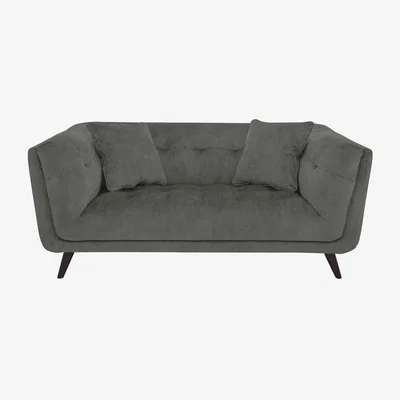 Furniture Village Rene 2 Seater Fabric Sofa - Dexter Moss