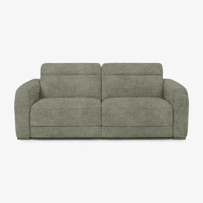 Furniture Village Edison Fabric 2 Seater Sofa - Olive Green