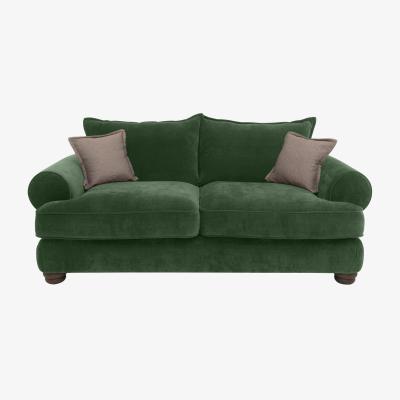 Furniture Village Brianna 3 Seater Classic Back Sofa - Green