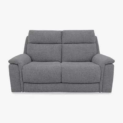 Furniture Village Comfort Story - Chill Fabric 2 Seater Sofa - R451 Pewter
