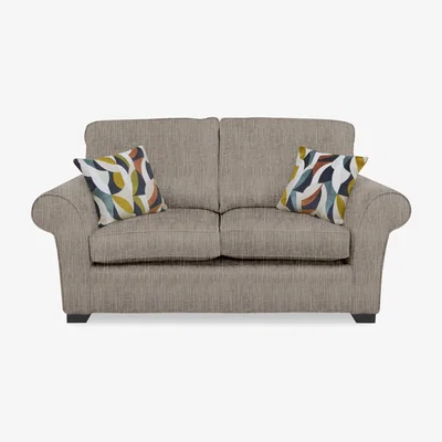 Furniture Village Hedingham 2 Seater Sofa - Latte