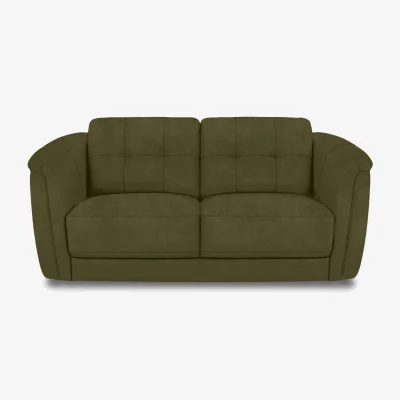 Furniture Village Monarch 2 Seater Fabric Sofa - Olive Green