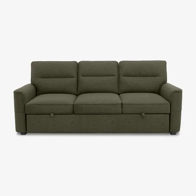 Furniture Village Slumber 3 Seater Sofa Bed - Sage