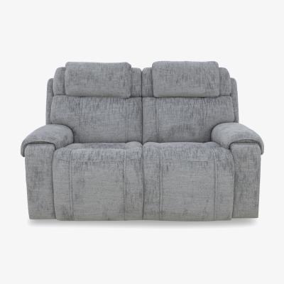 Furniture Village World of Leather - Hollywood Fabric 2 Seater Sofa - Dove Grey