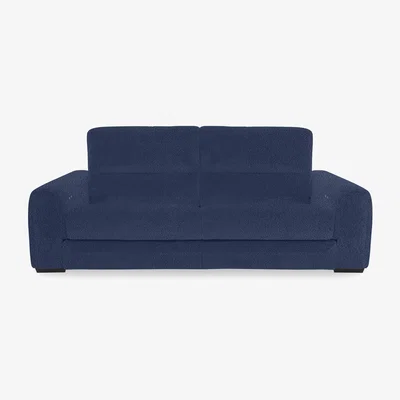 Furniture Village Flex Fabric 3 Seater Sofa Bed - Blue