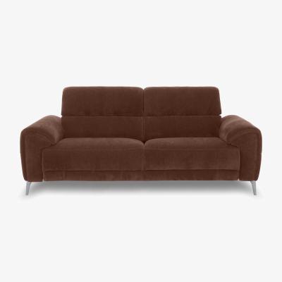Furniture Village Vino Fabric 3 Seater Power Recliner Sofa with Power Headrests and Heated Seats