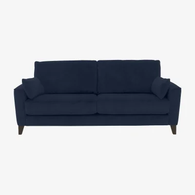 Furniture Village Brondby 3 Seater Fabric Sofa - R330 Steel Blue