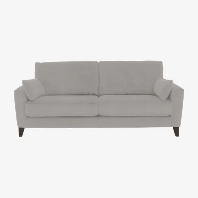 Furniture Village Brondby 3 Seater Fabric Sofa - R452 Greymist