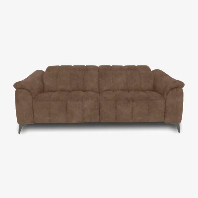 Furniture Village Angelo Fabric 3 Seater Sofa - Classic Brown