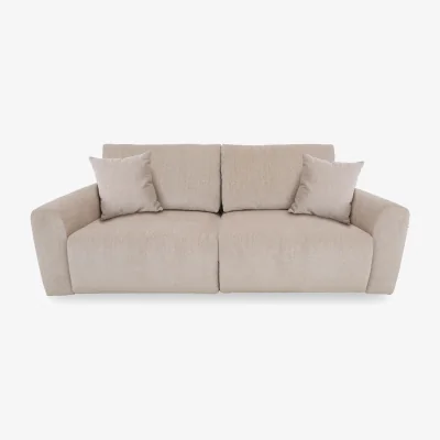 Furniture Village Gemini Fabric 2 Seater Remote Control Power Glider Sofa