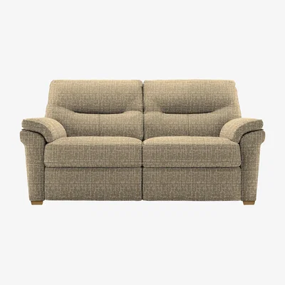 Furniture Village G Plan - Seattle 2.5 Seater Fabric Sofa with Wooden Feet
