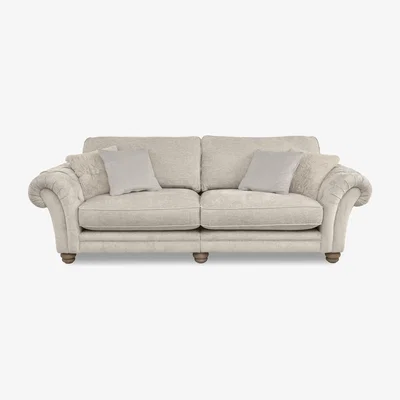 Furniture Village Cotswold 4 Seater Split Frame Classic Back Sofa