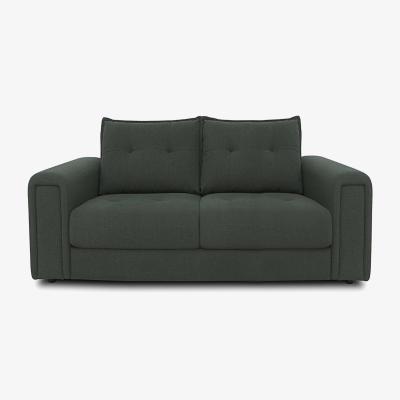 Furniture Village Boutique Goliath 2 Seater Fabric Sofa with Storage Drawers - Moss Green