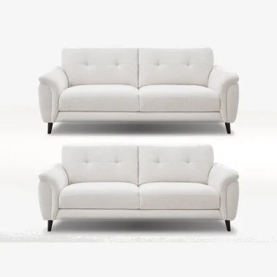 Furniture Village Chantilly Set of Two 3 Seater Fabric Sofas