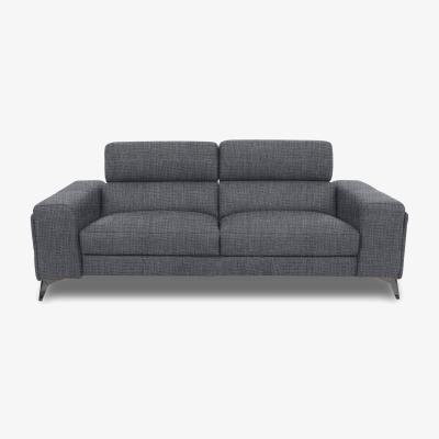 Furniture Village Action Fabric 3 Seater Sofa - Halifax Gunmetal