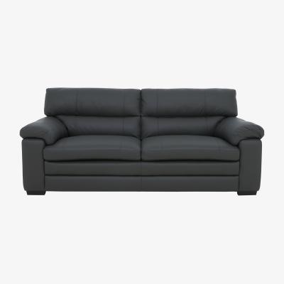 Furniture Village Cozee Leather 2.5 Seater Sofa - Shale Grey