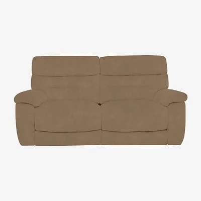 Furniture Village Comfort Story - Nimbus 2 Seater Fabric Power Recliner Sofa - Desert