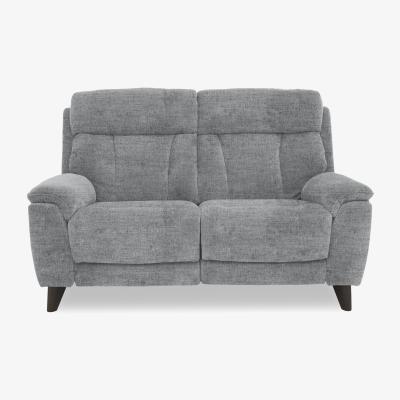Furniture Village Dreamer Fabric 2 Seater Power Recliner Sofa with Power Headrests - Dove Grey