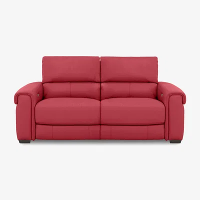 Furniture Village Nixon BV Leather 3 Seater Sofa with Power Recliner