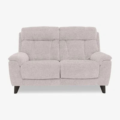 Furniture Village Dreamer Fabric 2 Seater Power Recliner Sofa - Mink