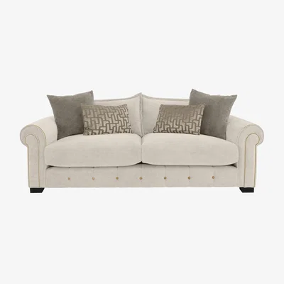 Furniture Village Alexander and James - Sumptuous 4 Seater Fabric Sofa