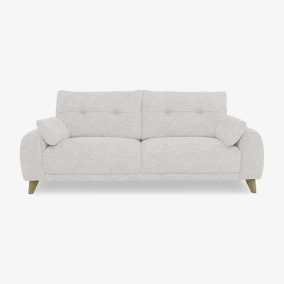 Furniture Village Malmo Fabric 3 Seater Sofa - R110 Sand