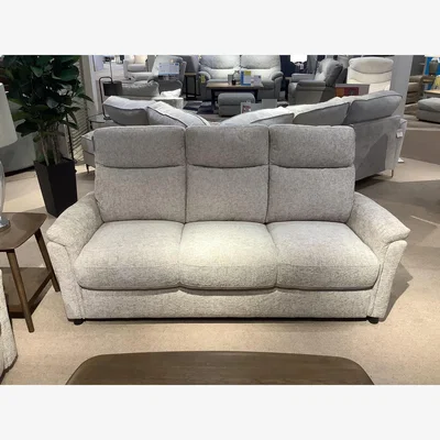 Furniture Village 3 seater static sofa and 2 seater power sofa