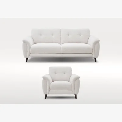 Furniture Village Chantilly 3 Seater Fabric Sofa and Armchair Set