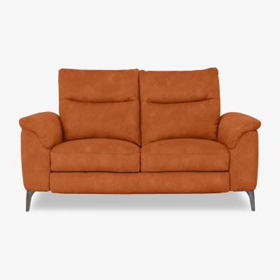 Furniture Village Morgan Fabric 2 Seater Sofa - Dexter Pumpkin