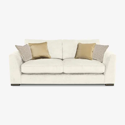 Furniture Village Bellissimo 3 Seater Classic Back Sofa
