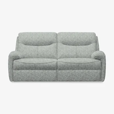 Furniture Village G Plan - Amesbury Fabric 3 Seater Sofa with Power Recliner - Remco Duck Egg