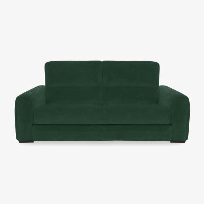 Furniture Village Flex Fabric 2 Seater Sofa - Emerald Green