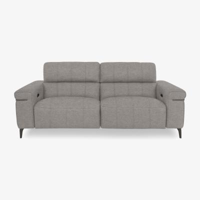 Furniture Village Homestage Fabric 3 Seater Power Recliner Sofa with Power Headrests - Wild Dove