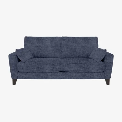 Furniture Village Brondby 3 Seater Fabric Sofa - Dark Denim