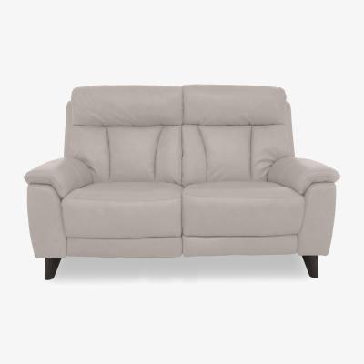 Furniture Village World of Leather - Dreamer NC Leather 2 Seater Power Recliner Sofa with Power Headrests - Feather