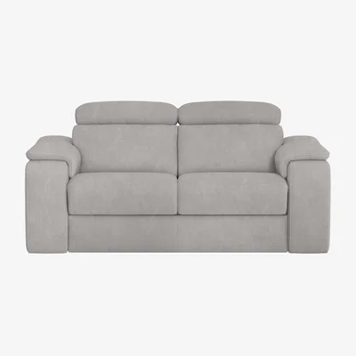 Furniture Village Nicoletti - Davide 2 Seater Fabric Sofa - Flambe Ghiaccio