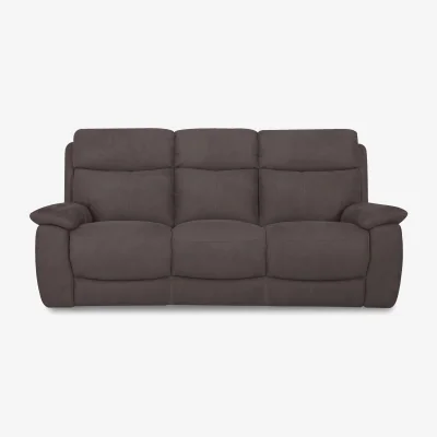 Furniture Village Echo 3 Seater Fabric Sofa - Dark Grey