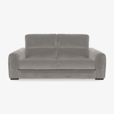 Furniture Village Flex Fabric 2 Seater Sofa - R452 Grey Mist