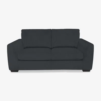 Furniture Village Dinky Fabric 2 Seater Sofa - Opulence Charcoal
