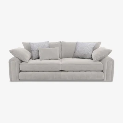 Furniture Village Retreat 4 Seater Fabric Sofa - Aston Linen